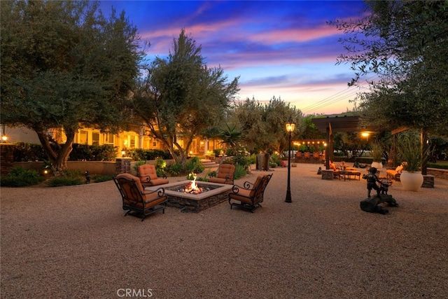 23965 Lawson Rd, Corona, CA 92883 - view of community featuring a fire pit