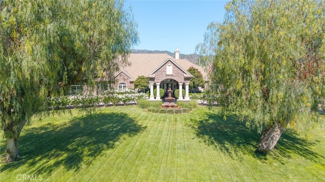 23965 Lawson Rd, Corona, CA 92883 - view of front of home featuring a front yard