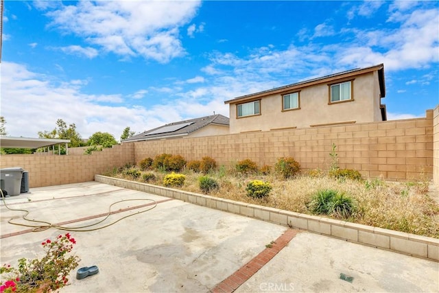5610 Guardian Way, Chino, CA 91710 - fenced backyard with a patio area
