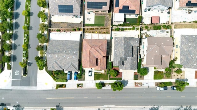 5610 Guardian Way, Chino, CA 91710 - aerial view of residential area featuring property boundaries highlighted