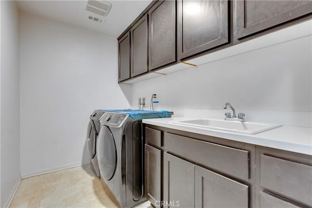 5610 Guardian Way, Chino, CA 91710 - laundry area with cabinet space and washing machine and clothes dryer
