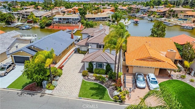 30208 White Wake Dr, Canyon Lake, CA 92587 - aerial view of residential area with a nearby body of water