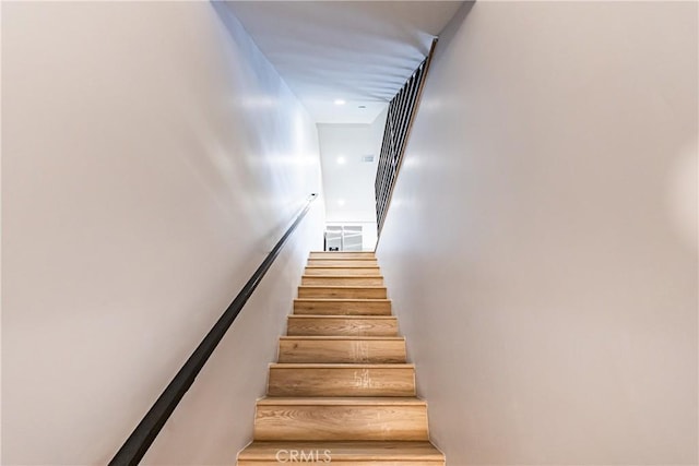 view of staircase