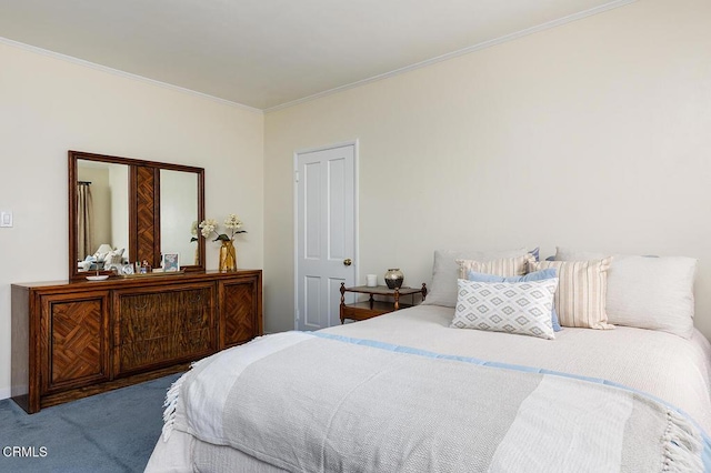 250 S Berkeley Ave, Pasadena, CA 91107 - bedroom featuring carpet and ornamental molding