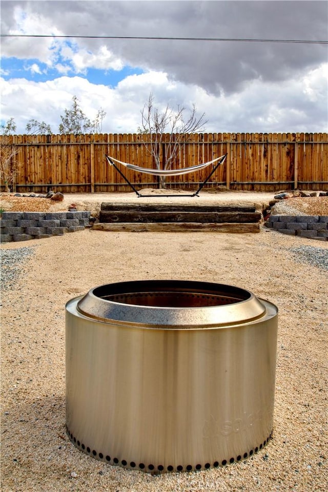 exterior view of fence