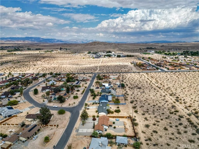 aerial view of mountains