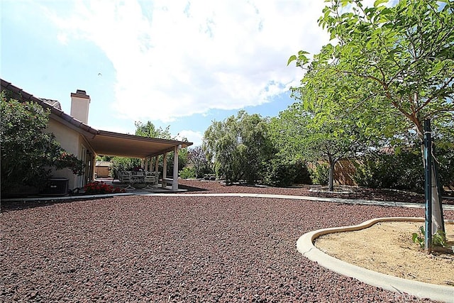 6102 Cabriolet Ct, Quartz Hill, CA 93536 - view of yard featuring a patio area