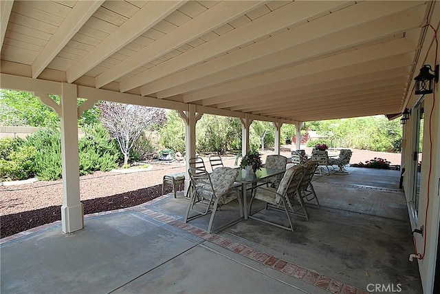 6102 Cabriolet Ct, Quartz Hill, CA 93536 - view of patio with outdoor dining space