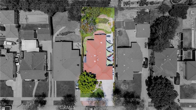 13611 Walnut St, Whittier, CA 90602 - drone / aerial view