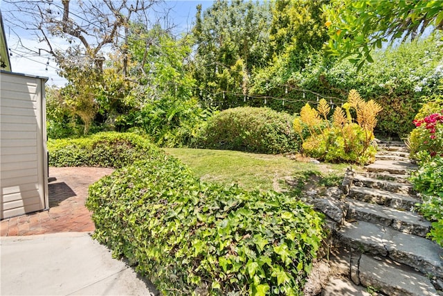 13611 Walnut St, Whittier, CA 90602 - view of yard with stairs