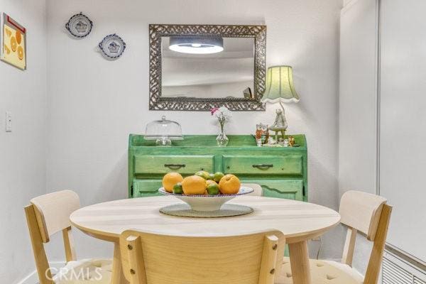 15155 Sherman Way Unit 14, Van Nuys, CA 91405 - dining space with baseboards