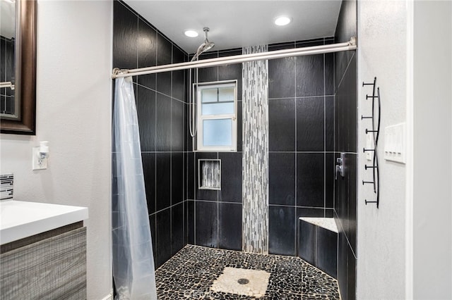 1325 N Birchnell Ave, San Dimas, CA 91773 - bathroom featuring a stall shower