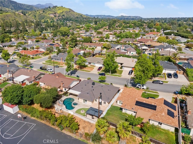1325 N Birchnell Ave, San Dimas, CA 91773 - view of property location featuring a mountain backdrop and nearby suburban area