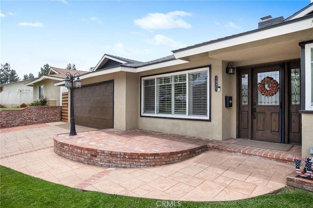 1325 N Birchnell Ave, San Dimas, CA 91773 - entrance to property with stucco siding and an attached garage