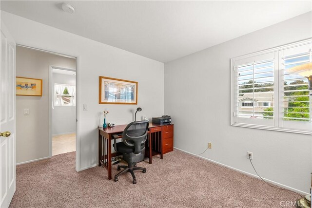 27567 Courtview Dr, Valencia, CA 91354 - office with light colored carpet and baseboards