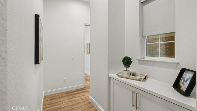 851 Trail View Pl, Nipomo, CA 93444 - corridor with light wood-style flooring and baseboards