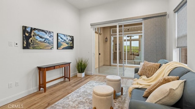 851 Trail View Pl, Nipomo, CA 93444 - sitting room with wood finished floors and baseboards