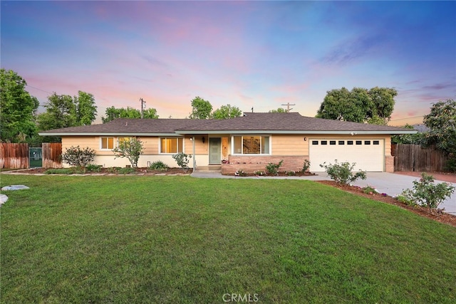2520 Louise Ave, Arcadia, CA 91006 - ranch-style house with an attached garage, driveway, and brick siding