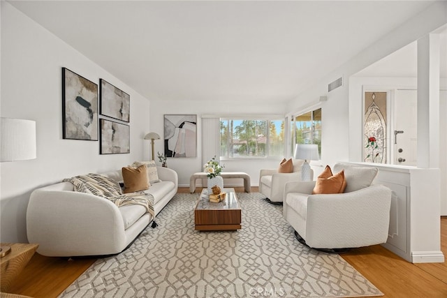 2520 Louise Ave, Arcadia, CA 91006 - living area featuring light wood-style floors and baseboards