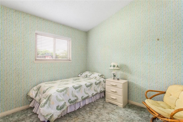 2605 La Praix St, Highland, CA 92346 - bedroom featuring wallpapered walls, baseboards, and light carpet