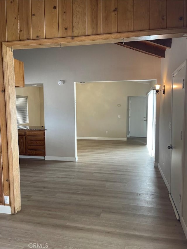 13429 Rancherias Rd, Apple Valley, CA 92308 - empty room with light wood-style floors and baseboards