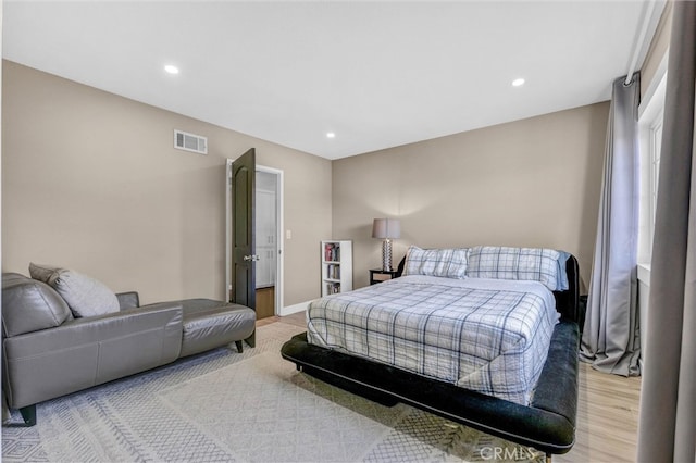 1850 W 186th St, Torrance, CA 90504 - bedroom featuring recessed lighting, wood finished floors, and baseboards