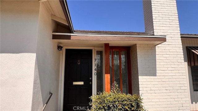 7140 N Muscatel Ave, San Gabriel, CA 91775 - view of exterior entry with brick siding