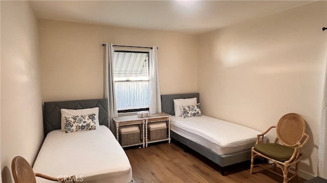 7140 N Muscatel Ave, San Gabriel, CA 91775 - bedroom with wood finished floors