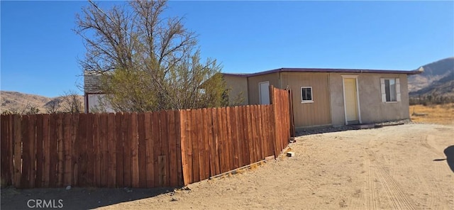 26359 Nalatapa Rd, Apple Valley, CA 92307 - view of home's exterior with a mountain view