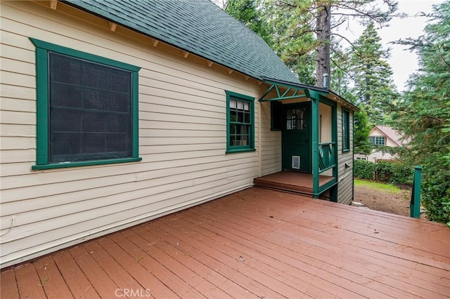 26370 Alpine Ln, Twin Peaks, CA 92391 - view of deck