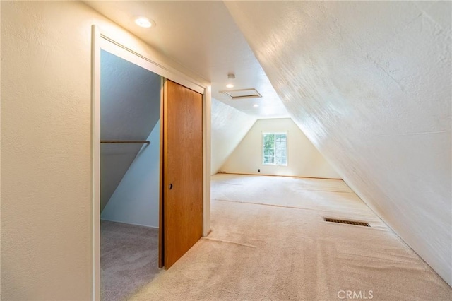 26370 Alpine Ln, Twin Peaks, CA 92391 - additional living space with carpet flooring and vaulted ceiling