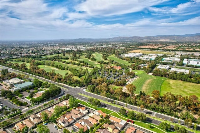 268 Lemon, Irvine, CA 92618 - view of property location with a golf club, a mountain backdrop, and nearby suburban area