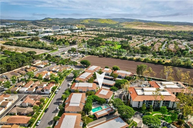 268 Lemon, Irvine, CA 92618 - view of property location with a mountain backdrop and nearby suburban area