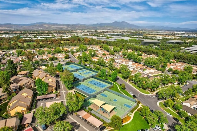 268 Lemon, Irvine, CA 92618 - aerial perspective of suburban area with a mountainous background