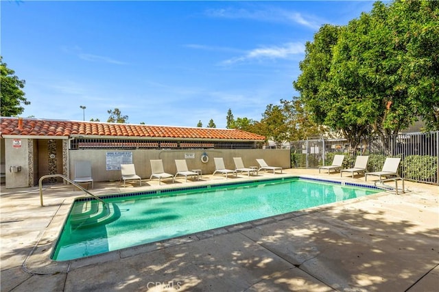 268 Lemon, Irvine, CA 92618 - community pool featuring fence and a patio area