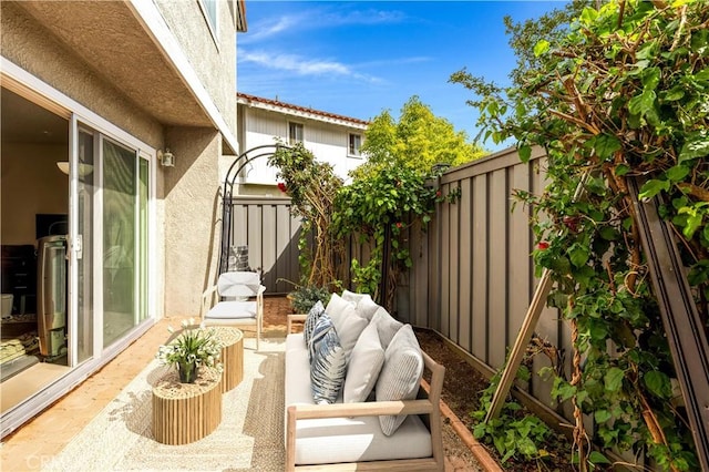 268 Lemon, Irvine, CA 92618 - view of patio / terrace featuring outdoor lounge area