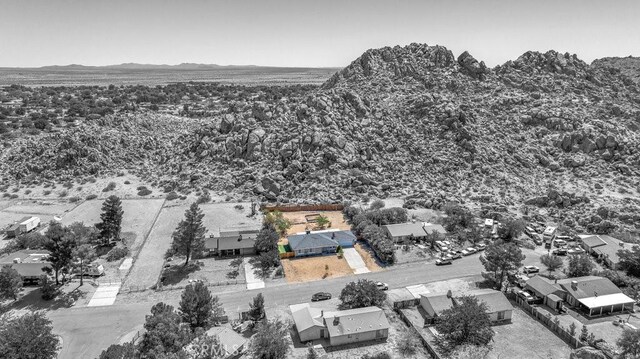 40022 172nd St E, Palmdale, CA 93591 - aerial perspective of suburban area with a mountain backdrop