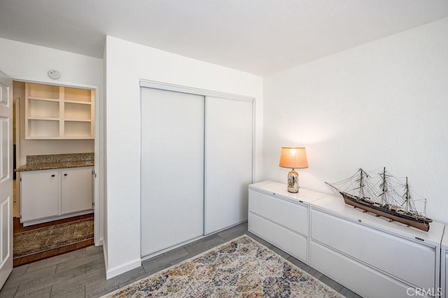 40022 172nd St E, Palmdale, CA 93591 - bedroom featuring light wood-style flooring and a closet
