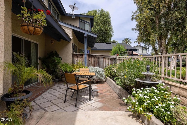 817 Copper Privado, Ontario, CA 91762 - view of patio with outdoor dining area and fence