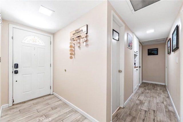 5471 Santa Gertrudes Ave, Garden Grove, CA 92845 - foyer entrance with light wood-type flooring and baseboards
