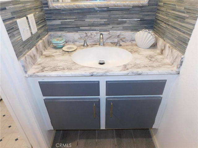 10755 Jasper Ave, Redlands, CA 92374 - bathroom view of vanity and wood finished floors