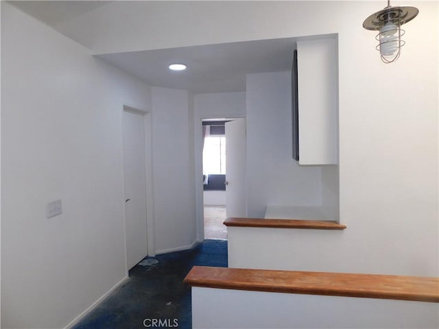 10755 Jasper Ave, Redlands, CA 92374 - hall featuring baseboards and recessed lighting