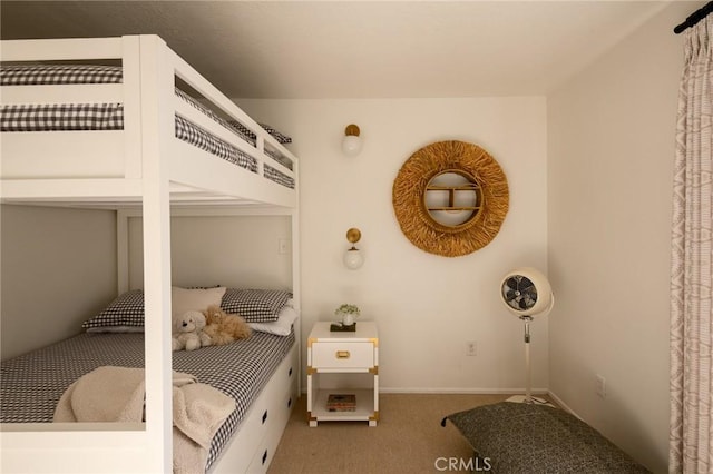 bedroom with carpet flooring