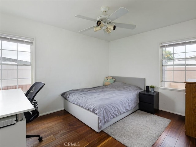 22305 Ladeene Ave, Torrance, CA 90505 - bedroom with multiple windows, wood finished floors, and baseboards