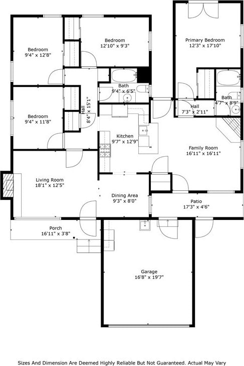 22305 Ladeene Ave, Torrance, CA 90505 - home floor plan