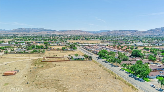 38740 25th St E, Palmdale, CA 93550 - drone / aerial view of a mountainous background