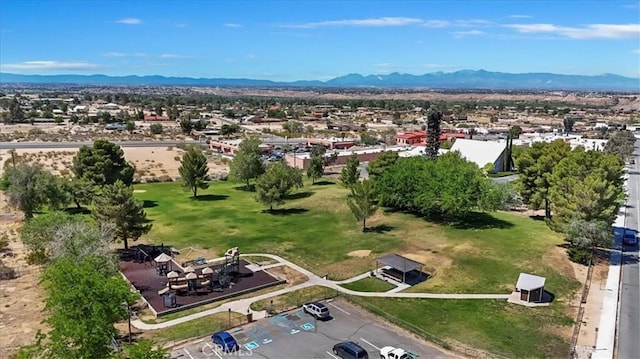 18710 Corwin Rd, Apple Valley, CA 92307 - aerial view of a mountain backdrop