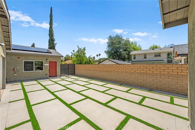 160 S Altadena Dr, Pasadena, CA 91107 - view of patio / terrace with a fenced backyard