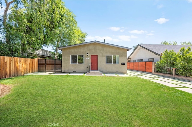 160 S Altadena Dr, Pasadena, CA 91107 - bungalow with crawl space, stucco siding, and a patio