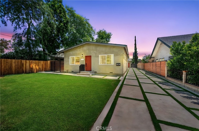160 S Altadena Dr, Pasadena, CA 91107 - rear view of property with stucco siding and a patio area